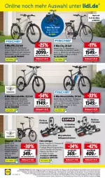 Gazetka promocyjna Lidl - Aktionsprospekt - Gazetka - ważna od 15.07 do 15.07.2023 - strona 50 - produkty: akku, angebot, angebote, beleuchtung, dell, E-Bike, E-Bikes, eis, elle, Fahrrad, fisch, fische, Fischer, Klapprad, Mode, Mountainbike, ndk, reis, rel, rwe, Schal, Schale, shimano, spee, telefon, Ti, tisch, uhr, weck