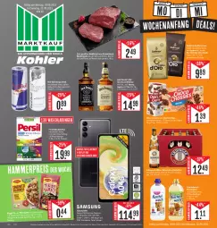 Gazetka promocyjna E Center - Angebote der Woche - Gazetka - ważna od 23.09 do 23.09.2023 - strona 1 - produkty: akku, alkohol, Apple, bier, bio, bohne, bohnen, bolognese, chips, choclait chips, choco crossies, crossies, dallmayr, drink, eis, energy drink, erde, erdinger, espresso, flasche, fleisch, frontkamera, für grill und pfanne, gewürz, gin, grill, grill und pfanne, ideal für grill, ideal für grill und pfanne, jack daniel, jack daniel's, Jack Daniel’s, kaffee, kamera, Kuschelweich, maggi, maggi fix, natur, persil, persil waschmittel, pfanne, red bull, reis, rind, rinder, Rindersteak, rindfleisch, schnitten, spaghetti, spaghetti bolognese, steak, steaks, tennessee whiskey, Ti, und pfanne, waschmittel, weichspüler, whiskey, ZTE