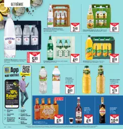 Gazetka promocyjna E Center - Angebote der Woche - Gazetka - ważna od 23.09 do 23.09.2023 - strona 16 - produkty: Alwa, amaro, angebot, angebote, aperol, apfel, apfelsaft, averna, coupon, coupons, decke, deit, deka, deutschlandcard, direktsaft, eis, elle, flasche, frucht, gerolsteine, gerolsteiner, getränk, getränke, gewinnspiel, kräuter, kräuterlikör, likör, limo, limonade, mineralwasser, Nektar, nuss, pet-flasche, pet-flaschen, rabatt-coupon, reis, saft, Spiele, steiner, Ti, vitrex, wasser, ZTE