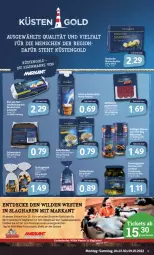 Gazetka promocyjna Markant - Prospekte - Gazetka - ważna od 09.07 do 09.07.2022 - strona 5 - produkty: decke, eier, eis, gutschein, hafer, haferflocken, küsten a gold, küstengold, lion, reis, Weste, Wild