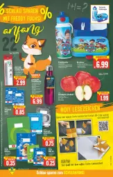Gazetka promocyjna E Center - Angebote der Woche - Gazetka - ważna od 13.08 do 13.08.2022 - strona 11 - produkty: angebot, angebote, Bleistift, braun, brot, Brotdose, burger, butter, deka, edelstahl, eis, Eiskönigin, ente, flasche, gabel, getränk, getränke, gin, hamburger, jumbo, mac, Ria, Schal, Schale, snack, tafeläpfel, tee, Ti, tisch, trinkflasche