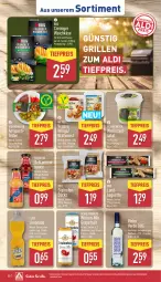 Gazetka promocyjna Aldi Nord - Von Montag - Gazetka - ważna od 10.05 do 10.05.2025 - strona 30 - produkty: aldi, alkohol, antipasti, asti, baguette, bratwurst, eis, elle, erde, flasche, frucht, für grill und pfanne, gin, grapefruit, grill, grill und pfanne, Käse, Kraut, krautsalat, limo, limonade, mit paprika, Ofen, paprika, pfanne, reis, salat, sauce, schlemmersauce, steinofen, teller, Ti, tiefpreis, und pfanne, vinho verde, weichkäse, wein, Weißwein, wurst, ZTE, zucker