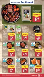Gazetka promocyjna Aldi Nord - Von Montag - Gazetka - ważna od 10.05 do 10.05.2025 - strona 31 - produkty: Berger, bio, braten, bratwurst, brot, brustfilet, ciabatta, Dorade, eis, filet, geback, gewürz, grill, hähnchenflügel, Hähnchensteak, hähnchensteaks, leine, Nackensteak, nackensteaks, nürnberger, Ofen, reis, ring, rostbratwurst, schwein, spare ribs, steak, steaks, steinofen, Ti, tiefpreis, trolli, wein, Weizenbrot, wurst