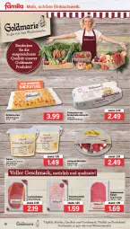 Gazetka promocyjna Famila - Prospekte - Gazetka - ważna od 05.02 do 05.02.2022 - strona 12 - produkty: antipasti, asti, Becher, brustfilet, butter, decke, eier, elle, filet, goldmarie, kuchen, lachs, lachsschinken, mac, pute, putenbrust, putenbrustfilet, salami, salat, salate, Schal, Schale, schinken, stube, teller, Ti, wurst