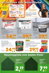 Gazetka promocyjna  - Gazetka - ważna od 25.04 do 25.04.2026 - strona 10 - produkty: Bau, brie, decke, eimer, eis, elle, ente, fassadenfarbe, Holz, holzschutz, innenfarbe, lack, Lacke, lasur 2in1, lion, nuss, rasen, reis, rwe, teppich, teppiche, Ti