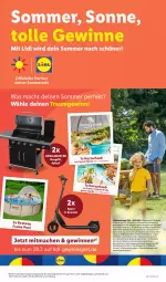 Gazetka promocyjna Lidl - Aktionsprospekt - Gazetka - ważna od 06.07 do 06.07.2024 - strona 59 - produkty: angebot, Bad, bestway, Brei, eis, gasgrill, gewinnspiel, grill, LG, mac, Meister, pool, reis, scooter, Sport, Ti, ZTE