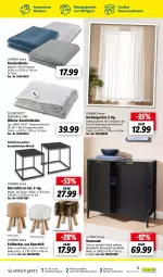 Gazetka promocyjna Lidl - Aktuelle Onlineshop-Highlights - Gazetka - ważna od 29.02 do 29.02.2024 - strona 13 - produkty: auer, beistelltisch, decke, eis, elle, fenster, hocker, kommode, korb, kuscheldecke, Laufen, LG, Mode, Persona, Ria, Schal, silvercrest, Ti, tisch