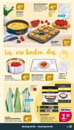 Gazetka promocyjna Netto - Angebote ab Montag - Gazetka - ważna od 04.06 do 04.06.2022 - strona 21 - produkty: auer, Backfolie, Backform, Backmatte, backofen, Bau, baumwolle, edelstahl, elle, geschirr, geschirrtücher, latte, Muffin, Ofen, Ria, ring, Springform, Ti, tisch, torte, tücher, wolle