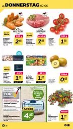 Gazetka promocyjna Netto - Angebote ab Montag - Gazetka - ważna od 04.06 do 04.06.2022 - strona 28 - produkty: Becher, braten, chicken wings, cocktail, dessert, Dr. Oetker, eis, Elan, gewürz, grill, hering, kiwi, Kiwi Gold, monitor, natur, Paula, petunie, petunien, ring, rispentomaten, schinken, schinkenbraten, schwein, schweine, Ti, tomate, tomaten, topf, wein, weine