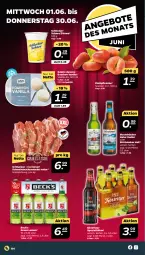 Gazetka promocyjna Netto - Angebote ab Montag - Gazetka - ważna od 04.06 do 04.06.2022 - strona 4 - produkty: bourbon, classico, eis, grill, köstritzer, Nackensteak, nackensteaks, natur, natur radler, pfirsich, pfirsiche, plattpfirsiche, radler, schwein, schweine, schweinenacken, Spezi, steak, steaks, störtebeker, Ti, vanille, wein, weine, zitrone