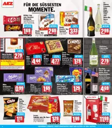 Gazetka promocyjna Aez - Prospekte - Gazetka - ważna od 28.09 do 28.09.2024 - strona 12 - produkty: Bad, beutel, bio, campari, chips, chupa, chupa chups, cookie, cookies, corny, coupon, coupons, creme, ecco, eis, ente, erde, ferrero, flasche, frizzante, frucht, gin, hafer, hugo, käfer, Kinder, kinder bueno, kinder country, kitkat, kraft, La Gioiosa, lion, lorenz, Lutscher, mentos, merci, milch, milka, milka schokolade, Mon Chéri, rebsortenweine, reis, riegel, rwe, saltletts, sandwich, schoko, schokolade, smarties, Ti, tortilla, Tortilla Chips, wein, weine, yellow tail, ZTE