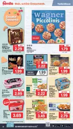 Gazetka promocyjna Famila - Prospekte - Gazetka - ważna od 19.08 do 19.08.2023 - strona 10 - produkty: beutel, bruno gelato, dessert, desserts, Dr. Oetker, eier, eis, fisch, fischstäbchen, frosta, langnese, magnum, nuii, pfanne, piccolinis, pizza, pizza tradizionale, reis, schnitzel, Ti, tiefkühlkost, tradizionale, vossko, wagner, wiener, ZTE