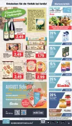 Gazetka promocyjna Famila - Prospekte - Gazetka - ważna od 19.08 do 19.08.2023 - strona 48 - produkty: ACC, angebot, angebote, bübchen, Campo Verde, decke, drink, drinks, eis, ente, erde, flammkuchen, Flammkuchenteig, flasche, kuchen, lamm, natur, Paula, paulaner, Quiche, reifen, reis, Ria, rwe, sim, simba, Spezi, steinhaus, tante fanny, Tchibo, Ti, trauben, wein, ZTE, zwiebel