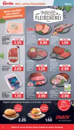 Gazetka promocyjna Famila - Prospekte - Gazetka - ważna od 19.08 do 19.08.2023 - strona 6 - produkty: aufschnitt, beef, braten, brot, brötchen, buch, eis, fleisch, fleischkäse, gewürz, Gewürzmischung, gin, hering, Herings, holsteiner, Holz, kartoffel, kartoffelsalat, Käse, kräuter, kräutern, krustenbraten, lachs, lachsschinken, LG, mac, meerrettich, Rauch, reis, remoulade, Rettich, ring, roastbeef, rotwein, sac, saft, sahne, salami, salat, salz, schinken, schnitzel, schwein, schweine, schweinefleisch, Semmel, serrano, snack, snacks, Spezi, spiegel, steiner, tesa, Ti, truthahn, wein, weine, wurst