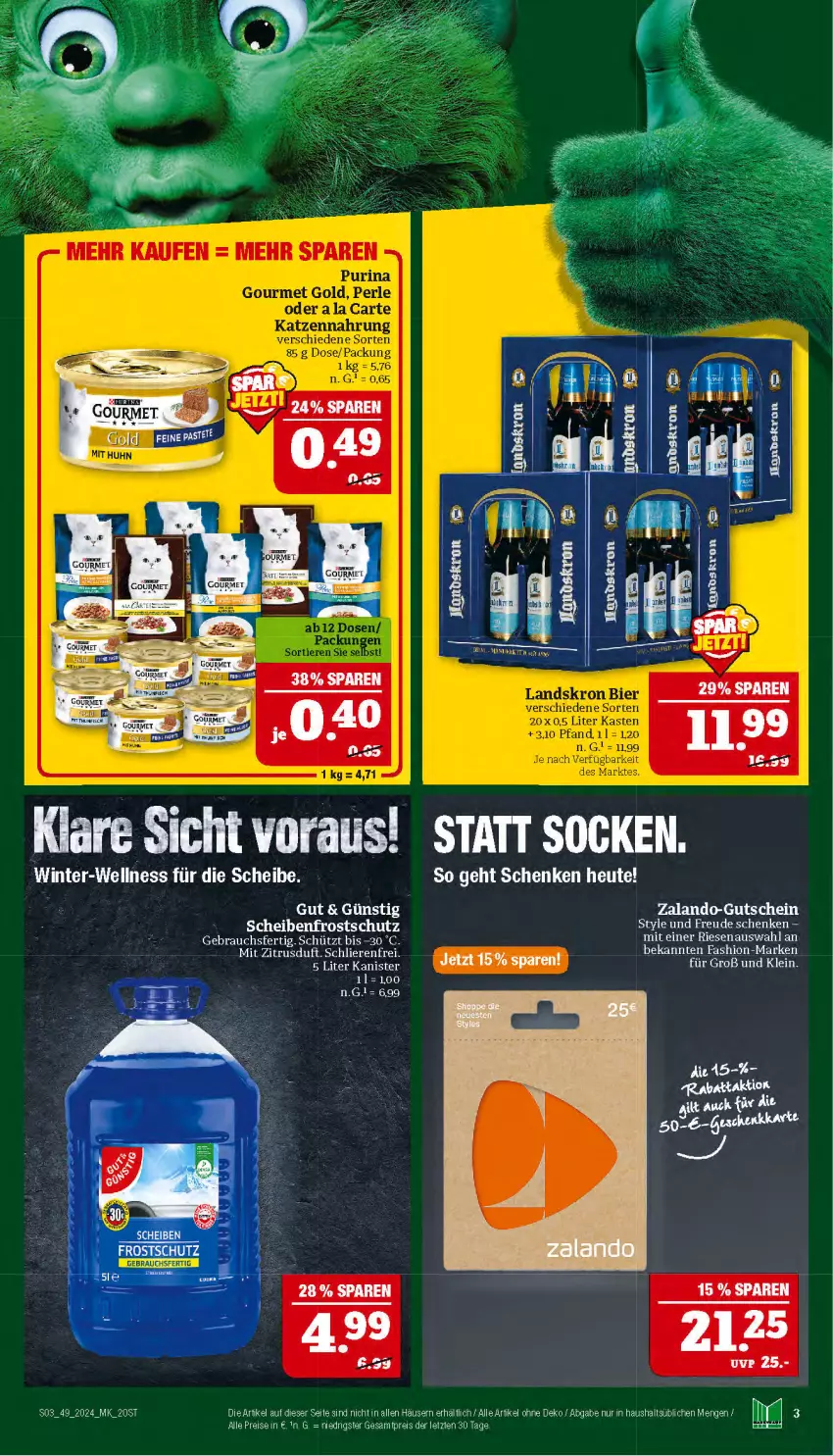 Aktueller Prospekt Marktkauf - Prospekt - von 01.12 bis 07.12.2024 - strona 3 - produkty: eis, ente, gutschein, Heu, Rauch, reis, Scheibenfrostschutz, socken, Ti, ZTE