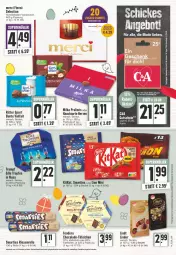 Gazetka promocyjna Edeka - Angebote der Woche - Gazetka - ważna od 08.04 do 08.04.2023 - strona 19 - produkty: beutel, cola, deutschland card, eis, erde, gutschein, kakao, kitkat, lindor, lion, merci, milch, milka, Mode, nuss, papier, reis, Ria, ritter, ritter sport, rum, schoko, schokolade, schokoladen, smarties, Sport, tee, Ti, vollmilch, ZTE