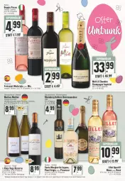 Gazetka promocyjna Edeka - Angebote der Woche - Gazetka - ważna od 08.04 do 08.04.2023 - strona 22 - produkty: aperitif, baileys, beere, beeren, brut, burgunder, champagne, doppio passo, ecco, eis, elle, flasche, freixenet, grauburgunder, lillet, margherita, moet, passo, Pinot, pinot grigio, prosecco, Ria, riesling, rioja, sim, Ti, Weißburgunder, ZTE