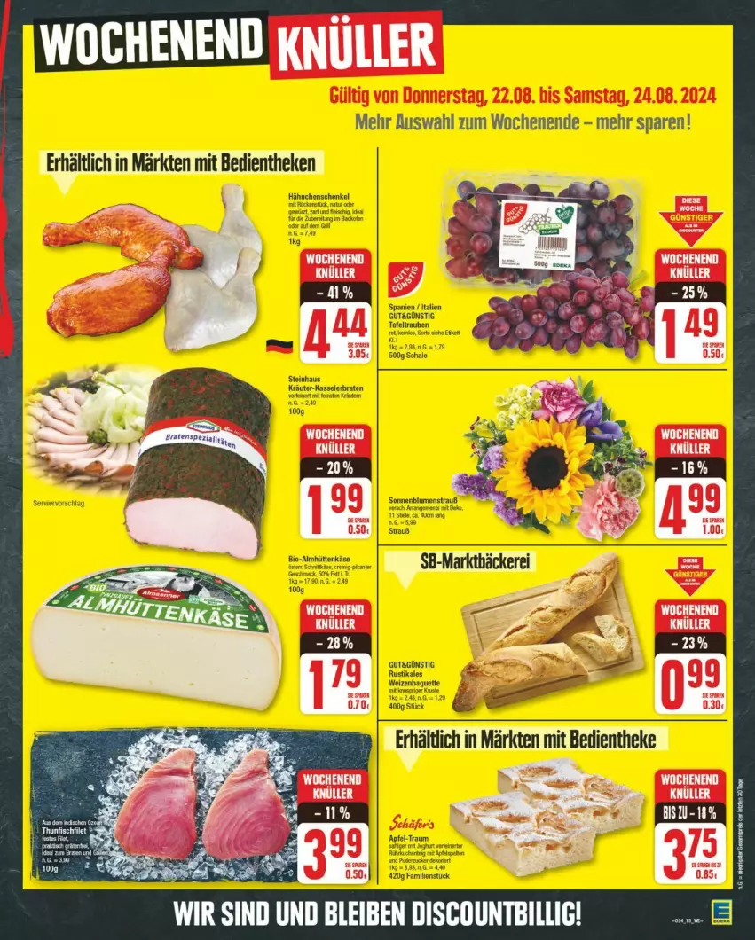 Aktueller Prospekt Edeka - Prospekte - von 19.08 bis 24.08.2024 - strona 15