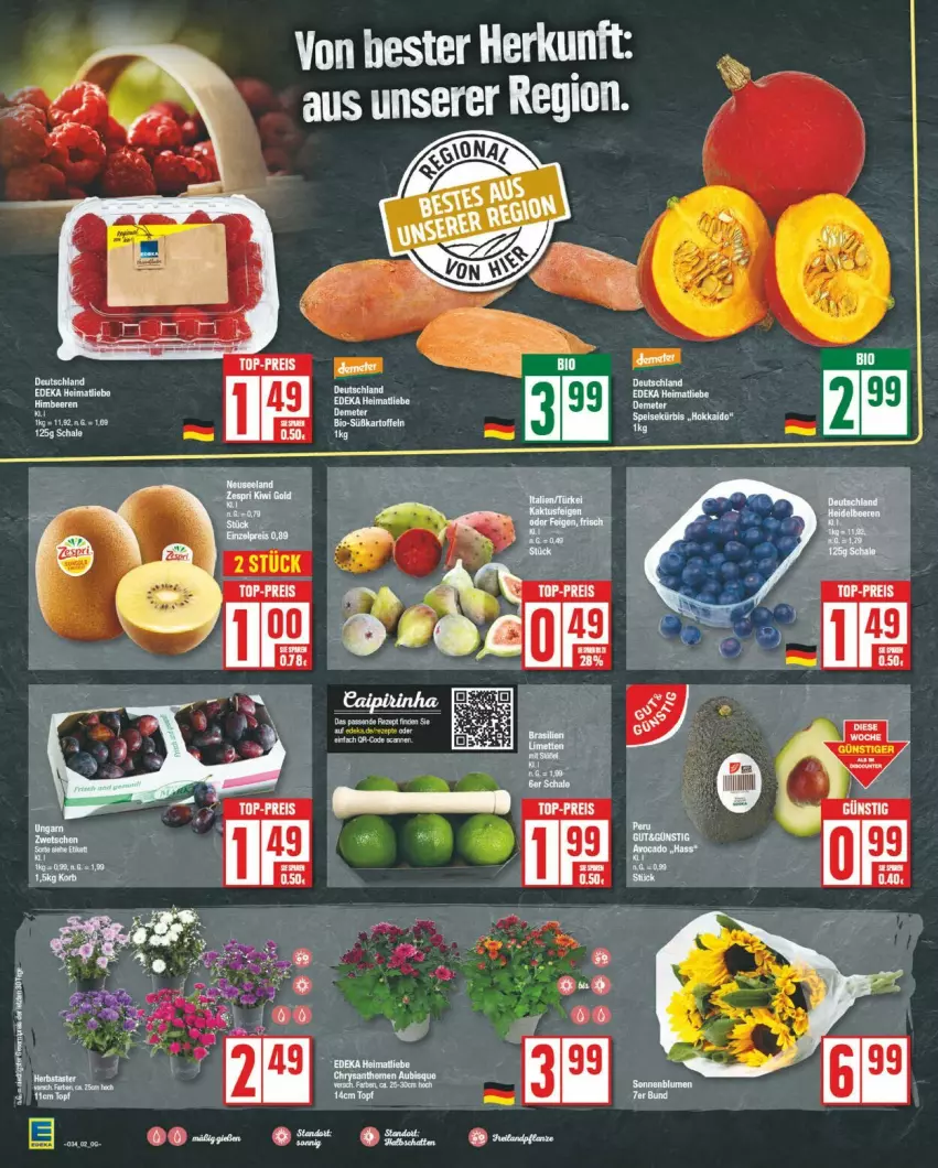 Aktueller Prospekt Edeka - Prospekte - von 19.08 bis 24.08.2024 - strona 2 - produkty: beere, beeren, deka, eis, himbeer, himbeere, himbeeren, reis, top-preis