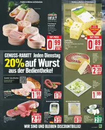 Gazetka promocyjna Edeka - Prospekte - Gazetka - ważna od 24.08 do 24.08.2024 - strona 5 - produkty: aufschnitt, eis, elle, ente, goldsteig, reis, wurst