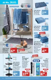 Gazetka promocyjna Aldi Nord - Aldi-Vorschau - Gazetka - ważna od 05.03 do 05.03.2022 - strona 10 - produkty: aldi, Bad, badteppich, Bau, baumwolle, bürste, bürsten, cross action, dell, duschtuch, eis, elektrische zahnbürste, elle, Gästetücher, gin, handschuhe, handtücher, Mode, oral-b, precision clean, reine baumwolle, reis, Ria, schuhe, teppich, Ti, timer, tuc, tücher, waschhandschuh, wolle, zahnbürste, ZTE