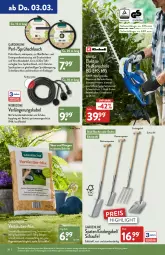 Gazetka promocyjna Aldi Nord - Aldi-Vorschau - Gazetka - ważna od 05.03 do 05.03.2022 - strona 26 - produkty: buch, decke, Deckel, dünger, edelstahl, einhell, eis, Elektro, elle, gabel, gin, heckenschere, LG, messer, ndk, rasen, rasensamen, reis, Ria, sac, Schal, Schere, schlauch, schnitten, Spaten, Spezi, ssd, Ti, wasser, ZTE