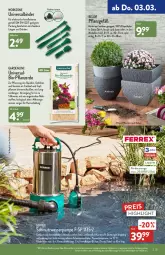 Gazetka promocyjna Aldi Nord - Aldi-Vorschau - Gazetka - ważna od 05.03 do 05.03.2022 - strona 27 - produkty: angebot, bio, dell, dünger, edelstahl, eis, elle, erde, ferrex, gin, Mode, pflanze, pflanzen, pflanzerde, reis, resa, Ria, sac, Schal, stauden, Ti, topf, und gemüse, usb, wasser, ZTE