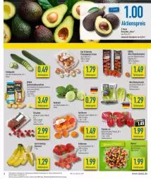 Gazetka promocyjna Diska - Prospekte - Gazetka - ważna od 03.06 do 03.06.2023 - strona 3 - produkty: aktionspreis, aprikose, aprikosen, avocado, avocados, banane, bananen, beere, beeren, braun, burger, champignon, champignons, champignons braun, deka, eis, erdbeere, erdbeeren, fisch, Frühkartoffeln, gurke, kartoffel, kartoffeln, kirsch, kirsche, kirschen, kohlrabi, LG, mini-rispentomaten, nuss, paprika, paprika rot, reis, rispentomaten, Romanasalat, rosen, salat, Salatgurke, Schal, Schale, speisefrühkartoffeln, Ti, tomate, tomaten