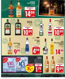 Gazetka promocyjna Edeka - Prospekte - Gazetka - ważna od 04.01 do 04.01.2026 - strona 13 - produkty: alkohol, asbach uralt, bacardi, beutel, Birnen, Cap, captain morgan, cocktail, cocktails, eis, flasche, Germ, getränk, getränke, jack daniel, jack daniel's, jägermeister, kräuter, kräuterlikör, LG, likör, limo, Meister, rum, wasser, white rum