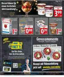 Gazetka promocyjna Edeka - Prospekte - Gazetka - ważna od 04.01 do 04.01.2026 - strona 22 - produkty: Becher, caramel, cola, eis, ente, häagen-dazs, leine, LG, milch, Müller, nuss, reis, rezept, rezepte, schlagrahm, tee, Ti, Yo, ZTE