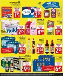 Gazetka promocyjna Edeka - Prospekte - Gazetka - ważna od 04.01 do 04.01.2026 - strona 27 - produkty: Alwa, beck's, beutel, Blüte, brunnen, Cap, elle, feinwaschmittel, flasche, franken brunnen, frucht, geschirr, mineralwasser, natur, papier, perwoll, pils, pilsener, premium pils, reiniger, rel, saft, sirup, somat, steiner, tee, Ti, warsteiner, waschmittel, wasser, wein, Yo