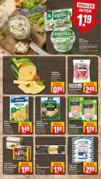 Gazetka promocyjna Rewe - Prospekte - Gazetka - ważna od 17.02 do 17.02.2024 - strona 9 - produkty: auer, baguette, Bau, Bauer, bergader, bresso, dell, Geflügel, grünländer, Käse, kräuter, mac, mestemacher, milram, mortadella, nuss, oder kräuter, Ofen, Pumpernickel, salami, schnittkäse, snack, steinofen, Steinofen-Baguette, Ti, wiesenhof