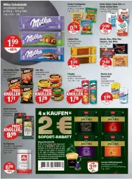 Gazetka promocyjna Vmarkt - Prospekte - Gazetka - ważna od 03.07 do 03.07.2024 - strona 10 - produkty: beutel, bohne, bounty, coupon, coupons, dip, duplo, espresso, frucht, fruchtgummi, gin, haribo, jacobs, Kinder, kinder riegel, leibniz, mars, mentos, milky way, pringles, riegel, ring, schoko, schoko-bons, snickers, sofort-rabatt, Ti, twix