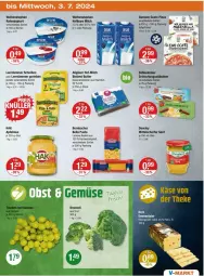 Gazetka promocyjna Vmarkt - Prospekte - Gazetka - ważna od 03.07 do 03.07.2024 - strona 23 - produkty: apfel, apfelmus, auer, Becher, bernbacher, bio, bioland, broccoli, butter, debeukelaer, develey, eis, emmentaler, haltbare milch, hartweizen, Heu, heumilch, joghur, joghurt, Käse, leerdammer, LG, milch, nudel, nudeln, Ofen, pasta, pizza, rahmjoghurt, rel, Sauerrahm, senf, steinofen, tee, Ti, weihenstephan