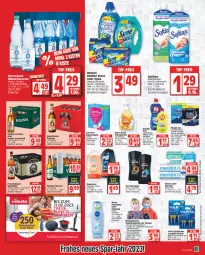 Gazetka promocyjna Edeka - Angebote der Woche - Gazetka - ważna od 07.01 do 07.01.2023 - strona 19 - produkty: arla, axe, axe duschgel, batterie, batterien, berliner, body, bügel, carefree, creme, duschdas, duschgel, eis, elmex, Finish, flasche, flüssigseife, franziskaner, geschirr, Gesichtsmaske, henkel, Kinder, LG, longlife, Maske, medizinprodukt, meridol, natur, nivea, radler, Rauch, reiniger, reis, Ria, Schultheiss, Seife, shampoo, shampoo oder spülung, slip, slipeinlagen, Softlan, spee, spülung, Ti, varta, veltins, vollwaschmittel, waschmittel, weichspüler, zahncreme, ZTE