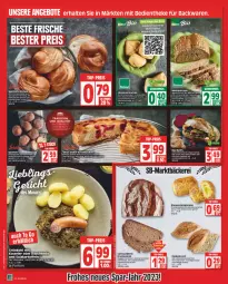 Gazetka promocyjna Edeka - Angebote der Woche - Gazetka - ważna od 07.01 do 07.01.2023 - strona 8 - produkty: angebot, angebote, aufstrich, backwaren, blume, blumen, brot, brötchen, creme, decke, eis, Elan, ente, Hefe, HP, karamell, kartoffel, kartoffeln, korn, Krustenbrot, kuchen, LG, mac, mandel, Plunder, quark, reis, rote bete, rum, saft, salat, Salatmix, salz, sonnenblume, sonnenblumen, Sonnenblumenkerne, sonnenblumenkernen, Ti, tisch, top-preis, Tüte, ZTE, zucker