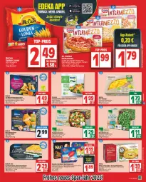 Gazetka promocyjna Edeka - Angebote der Woche - Gazetka - ważna od 07.01 do 07.01.2023 - strona 9 - produkty: aqua, beutel, blattspinat, bohne, bohnen, caramel, cordon bleu, deka, dip, eier, emmentaler, frosta, frucht, gemüse-pfanne, kartoffel, kartoffeln, kartoffelpuffer, lachs, lasagne, mac, macadamia, mango, mit gemüse, pfanne, ring, sauce, Schöller, spinat, suppe, suppen, Ti, tisch, zwiebel, zwiebeln