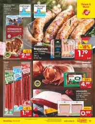 Gazetka promocyjna Netto Marken-Discount - Filial-Angebote - Gazetka - ważna od 24.12 do 24.12.2022 - strona 13 - produkty: angebot, Berger, bestpreis, eis, ente, fleisch, für grill und pfanne, Geflügel, grill, grill und pfanne, nürnberger, pastete, pfanne, pfeffer, reis, schwein, Speck, südtiroler, Ti, Trüffel, und pfanne, wein, wurst, wurst in selbstbedienung, ZTE