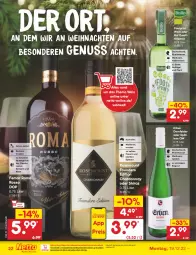 Gazetka promocyjna Netto Marken-Discount - Filial-Angebote - Gazetka - ważna od 24.12 do 24.12.2022 - strona 22 - produkty: an weihnachten, aust, bestpreis, chardonnay, dornfelder, eis, elle, fisch, fleisch, Geflügel, Käse, lamm, LG, ndk, nudel, Nudelgericht, nuss, qualitätswein, Ragout, reis, risotto, rotwein, salat, schinken, schwein, Ti, weihnachten, wein, Weißwein