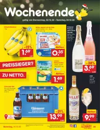 Gazetka promocyjna Netto Marken-Discount - Filial-Angebote - Gazetka - ważna od 24.12 do 24.12.2022 - strona 35 - produkty: angebot, aperitif, banane, bananen, bestpreis, Cava, chiquita, eis, freixenet, joghur, joghurt, joghurt mit der ecke, Käse, käsescheiben, lillet, milram, Müller, reis, reiss, rosen, Ti, ZTE