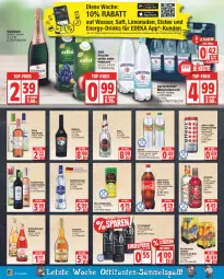 Gazetka promocyjna Edeka - Angebote der Woche - Gazetka - ważna od 30.07 do 30.07.2022 - strona 18 - produkty: aktionspreis, Alwa, ball, bier, bowle, burger, caipirinha, coca-cola, cola, deka, desperados, drink, drinks, Effect, eis, eistee, fanta, flasche, frucht, gallo, gallo family, gerolsteine, gerolsteiner, gin, Gorbatschow, ice tea, irish cream, katlenburger, limo, limonade, limonaden, mineralwasser, natürliches mineralwasser, Nektar, pet-flasche, reis, saft, säfte, söhnlein, steiner, tee, tequila, Ti, vitrex, wasser, wein, wodka, ZTE