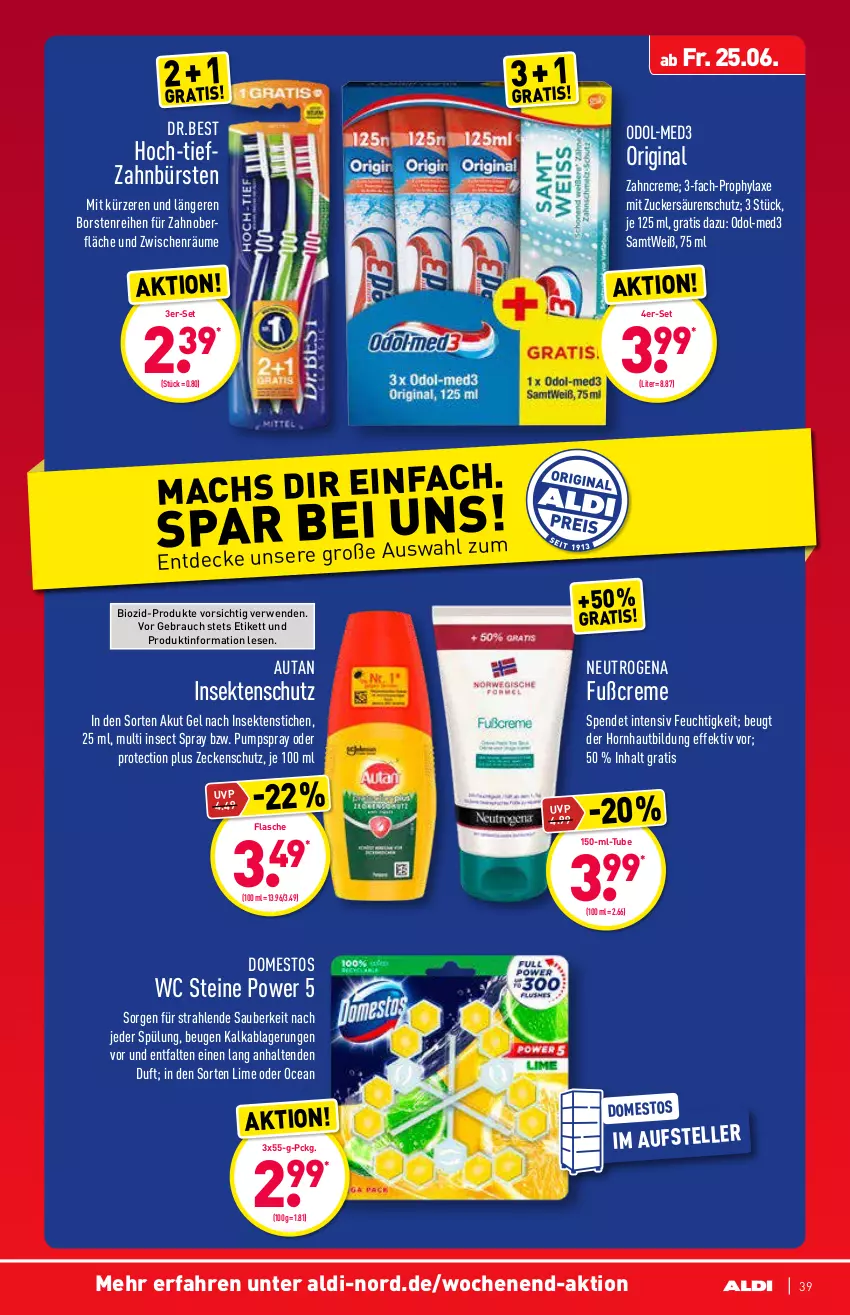 Aktueller Prospekt Aldi Nord - Aldi-Aktuell - von 21.06 bis 26.06.2021 - strona 39