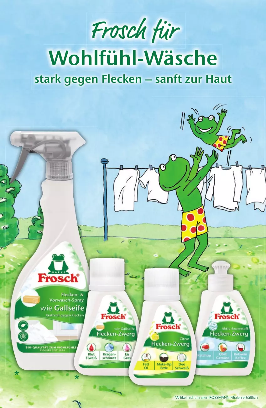 Aktueller Prospekt Rossmann - Prospekte - von 01.03.2019 bis 31.08.2020 - strona 50 - produkty: Frosch, Ti