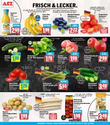 Gazetka promocyjna Aez - Prospekte - Gazetka - ważna od 30.05 do 30.05.2026 - strona 2 - produkty: auer, banane, bananen, Bau, beere, beeren, Berger, berliner, beutel, bio, bio hit, braten, brot, chiquita, cocktail, cocktails, deutscher spargel, discount, eis, elle, erdbeere, erdbeeren, fisch, flasche, fleisch, frucht, fruchtfleisch, Frühkartoffeln, gurke, gurken, heidelbeere, heidelbeeren, ilag, Innocent, joghur, joghurt, kartoffel, kartoffeln, kuchen, kühlschrank, mac, nuss, obst, Pfannkuchen, pfirsich, pfirsiche, pinienkerne, plattpfirsiche, Rauch, reis, Romatomaten, rosmarin, saft, salat, salate, Schal, Schale, Schrank, seeberger, snack, spargel, spargel grün, speisefrühkartoffeln, strauchtomaten, Ti, tomate, tomaten, ZTE, zucchini