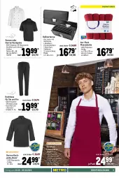 Gazetka promocyjna Metro - Gastronomie Spezial - Gazetka - ważna od 05.10 do 05.10.2022 - strona 9 - produkty: Bau, baumwolle, bier, decke, dell, duschtuch, edelstahl, eis, fenster, fleecedecke, handtuch, hose, HP, Jacke, Kette, kleid, Kleidung, latte, Metro, metro gastro, Mode, reis, Ria, schlauch, Schürze, Spiele, Ti, tisch, tischplatte, Tischset, top-hit, tuc, wasser, wolle, Zelt