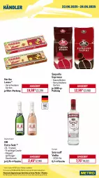 Gazetka promocyjna Metro - Wochen-Angebote Händler - Gazetka - ważna od 28.06 do 28.06.2025 - strona 2 - produkty: angebot, auto, bohne, cuvée, espresso, flasche, frucht, fuze tea, getränk, getränke, haribo, LG, mac, Metro, metro gastro, mm extra, natur, natura, Palette, sekt, smirnoff, Ti, tisch, vodka