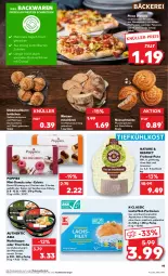 Gazetka promocyjna Kaufland - Prospekt - Gazetka - ważna od 01.11 do 01.11.2023 - strona 19 - produkty: angebot, angebote, aqua, auer, backwaren, brot, brötchen, creme, Donut, donuts, eis, elle, filet, geback, gouda, grill, korn, lachs, lachsfilet, mehl, mikrowelle, natur, nudel, nuss, Nussschnecke, peperoni, Peroni, pfeffer, Pfefferoni, Plunder, Popp, pute, rwe, salami, Spezi, suppe, Ti, tiefkühlkost, tisch, trolli, vanille, weizenmehl, weizenmischbrot