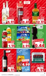 Gazetka promocyjna Kaufland - Prospekt - Gazetka - ważna od 01.11 do 01.11.2023 - strona 39 - produkty: Alwa, angebot, angebote, aperitif, bier, cabernet, cabernet sauvignon, campari, Cap, capri-sun, chardonnay, cocktail, cocktails, cola, decke, Deckel, desperados, drink, drinks, eis, frucht, fruchtsaft, fruchtsaftgetränk, gallo, gallo family, getränk, gewürz, gin, irish whiskey, korn, limo, limonade, mac, mineralwasser, obst, Obstbrand, pflaume, pflaumen, pils, pilsener, rotwein, saft, sauvignon, tequila, Ti, tullamore, tullamore dew, vanille, veltins, veltins pilsener, volvic, wasser, wein, whiskey