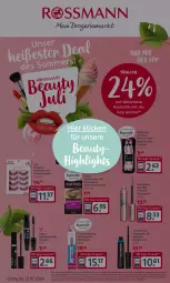 Gazetka promocyjna Rossmann - Prospekte - Gazetka - ważna od 19.07 do 19.07.2024 - strona 19 - produkty: alterra, coupon, ente, Finish, kleber, kosmetik, Mascara, Maybelline, natur, naturkosmetik, Palette, rasierer, syoss, Ti, velvet, wilkinson, Yo