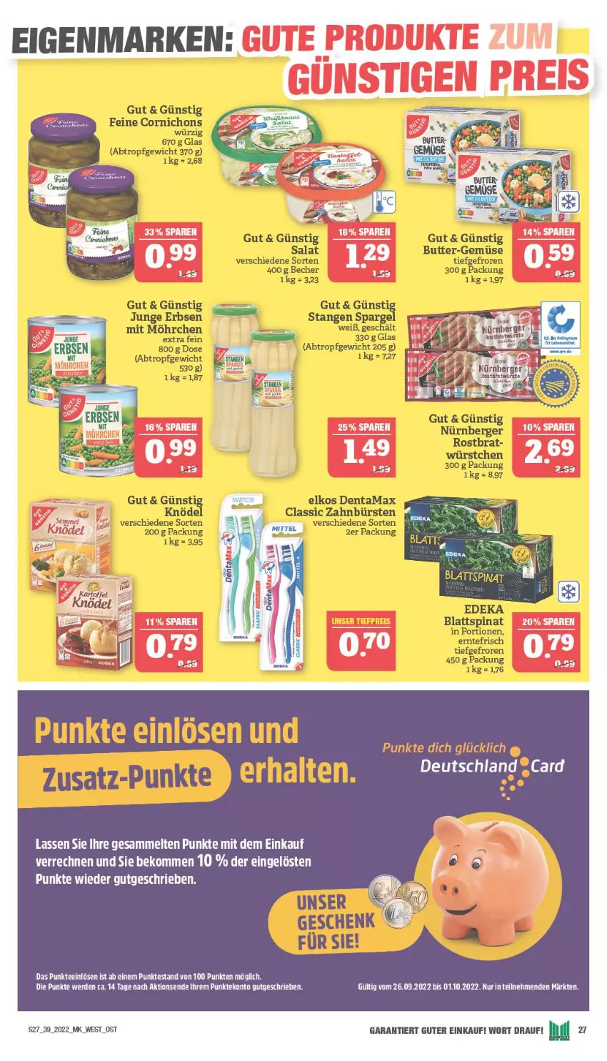 Aktueller Prospekt Marktkauf - Prospekt - von 25.09 bis 01.10.2022 - strona 27 - produkty: beko, erde, tee, Ti